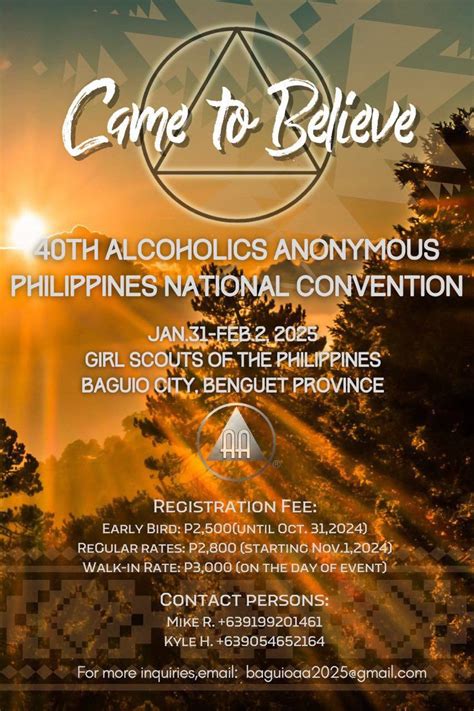 aa meetings in san andreas|Alcoholics Anonymous Philippines.